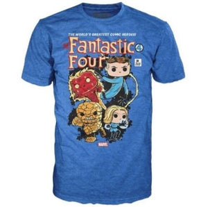 Funko Pop! Tees: Fantastic Four (Medium) - Sweets and Geeks