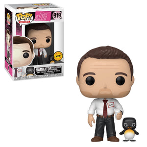Funko Pop Movies: Fight Club - Narrator With Power Animal (Chase) #919 - Sweets and Geeks
