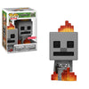 Funko Pop Games: Mojang Minecraft - Flaming Skeleton (Target Exclusive) #326 - Sweets and Geeks