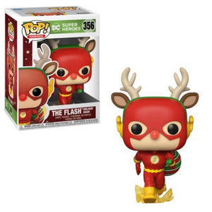 Funko Pop! Heroes: DC Super Heroes - The Flash Holiday Dash #356 - Sweets and Geeks