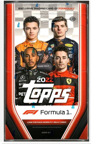 2022 Topps Formula One 1 F1 Flagship Hobby Box - Sweets and Geeks