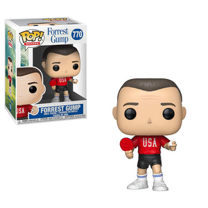 Funko Pop Movies: Forrest Gump - Forrest Gump (Ping Pong) #770 - Sweets and Geeks