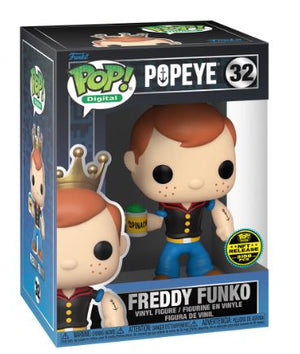 Funko Pop! Digital: Popeye - Freddy Funko as Popeye (Royalty) (NFT Release) #32 - Sweets and Geeks