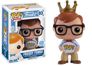 Funko Pop! Funko: Funko - Hipster Freddy Funko (Funko Shop) #03 - Sweets and Geeks