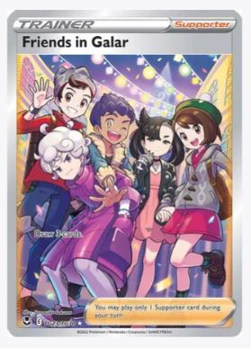 Friends in Galar SWSH12: Silver Tempest Trainer Gallery # TG23/TG30 - Sweets and Geeks