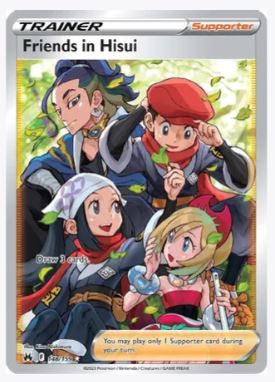 Friends in Hisui (Full Art) Crown Zenith	# 148/159 - Sweets and Geeks