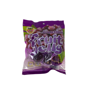 Royal Family Fruit Jelly Grape Flavor 8.82oz Bag - Sweets and Geeks