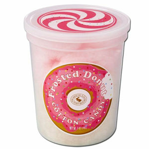 CSB Cotton Candy Frosted Donut - Sweets and Geeks