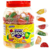 Fruit Slices Assorted Wrapped 150 Count - Sweets and Geeks