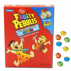 Fruity Pebbles Cereal 'N Candy Bites 8oz - Sweets and Geeks