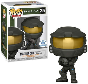 Funko POP! Games: Halo - Master Chief with MA5B Assault Rifle (Funko Exclusive) #25 - Sweets and Geeks
