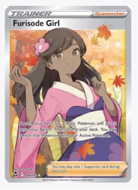 Furisode Girl (Full Art) SWSH12: Silver Tempest # 190/195 - Sweets and Geeks