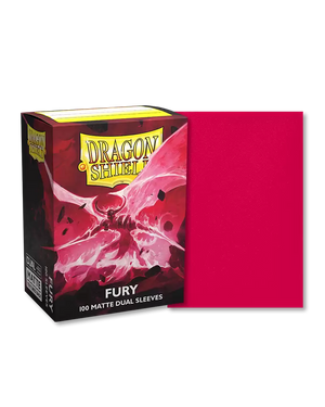 Dragon Shield Matte Dual Sleeves 100ct - Fury - Sweets and Geeks