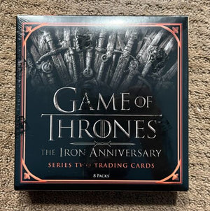 Game of Thrones Iron Anniversary Series 2 Trading Cards - Box - Sweets and Geeks
