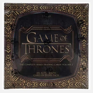 Game Of Thrones The Complete Series Trading Cards Volume 2 Box (Rittenhouse 2022) - Sweets and Geeks