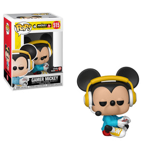 Funko Pop: Disney Mickey the True Original - Gamer Mickey (Sitting) (GameStop Exclusive) #515 - Sweets and Geeks