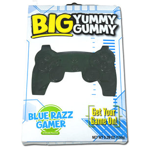 Big Yummy Gummy Blue Razz Gamer 5.29oz - Sweets and Geeks