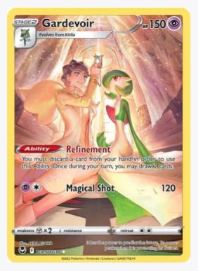 Gardevoir SWSH12: Silver Tempest Trainer Gallery	# TG05/TG30 - Sweets and Geeks