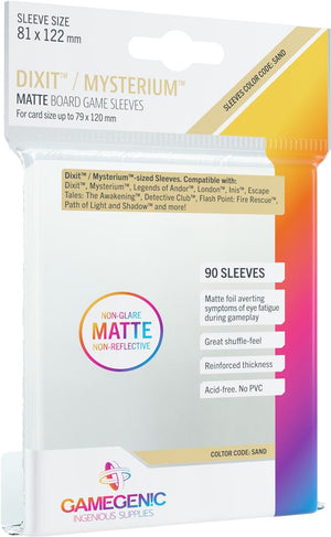 Dixit Matte Game Sleeves - Sweets and Geeks