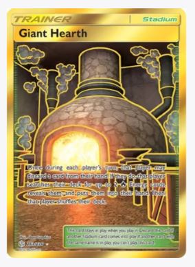 Giant Hearth (Secret) SM - Cosmic Eclipse # 263/236 - Sweets and Geeks