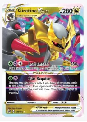 Giratina VSTAR SWSH11: Lost Origin # 131/196 - Sweets and Geeks