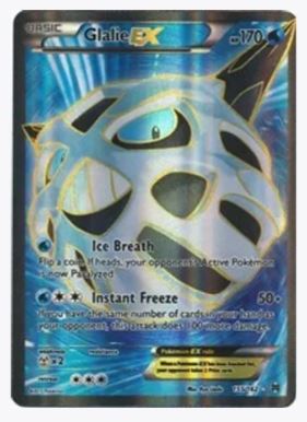 Glalie EX (Full Art) XY - BREAKthrough # 155/162 - Sweets and Geeks