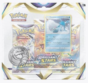 Brilliant Stars 3 Pack Blister [Glaceon] - Sweets and Geeks