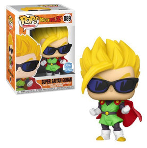 Funko Pop Animation: Dragonball Z - Super Saiyan Gohan (Sunglasses) Funko LE #889 - Sweets and Geeks