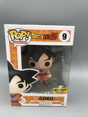 Funko Pop Animation: Dragon Ball Z- Goku Hot Topic Exclusive #9 - Sweets and Geeks