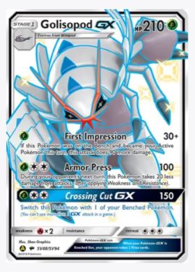Golisopod GX Hidden Fates: Shiny Vault # SV48/SV94 - Sweets and Geeks