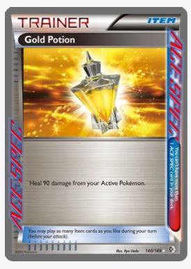 Gold Potion Boundaries Crossed # 140/149 - Sweets and Geeks