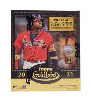 2022 Topps Gold Label Baseball Hobby Box - Sweets and Geeks