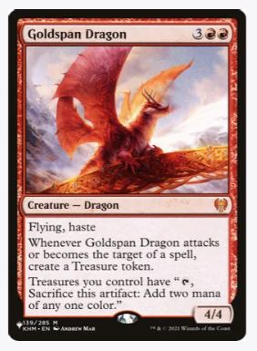 Goldspan Dragon - The List - #139/285 - Sweets and Geeks