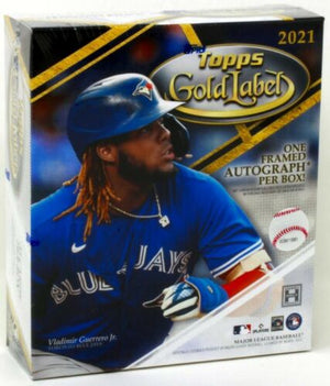2021 Topps Gold Label Baseball Hobby Box - Sweets and Geeks