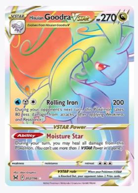 Hisuian Goodra VSTAR (Secret) SWSH11: Lost Origin # 202/196 - Sweets and Geeks