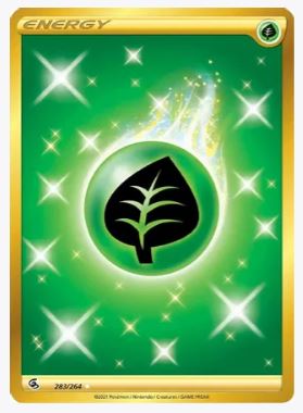 Grass Energy (Secret) SWSH08: Fusion Strike	# 283/264 - Sweets and Geeks