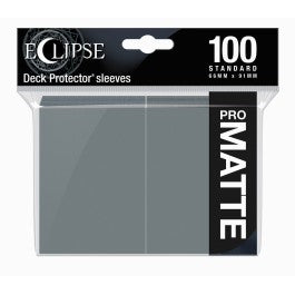 Ultra Pro Sleeves Eclipse Matte Smoke Grey 100-Count - Sweets and Geeks