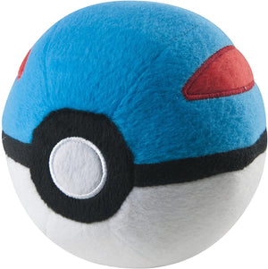 Great Ball 4" Inch Plush Pokemon WCT - Sweets and Geeks