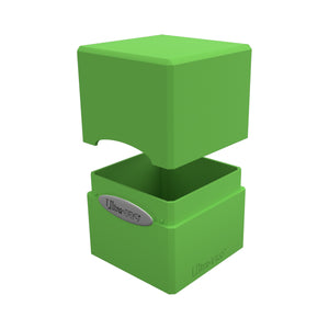 Ultra Pro Satin Cube Lime Green - Sweets and Geeks