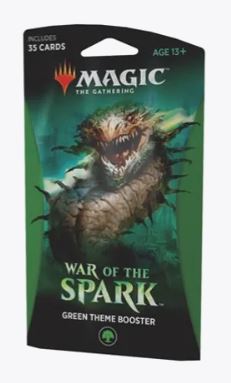 Magic the Gathering: War of the Spark - Theme Booster [Green] - Sweets and Geeks