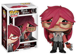 Funko Pop Animation: Black Butler - Grell #18 - Sweets and Geeks