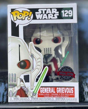 Funko Pop: Star Wars - General Grievous (Special Edition) #129 - Sweets and Geeks
