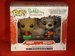 Funko Pop! Bobblers: Marvel - Groot and Rocket - Sweets and Geeks