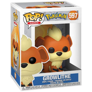 Funko Pop Games: Pokemon - Growlithe #597 (Item #48400) - Sweets and Geeks