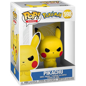 Funko Pop Games: Pokemon - Grumpy Pikachu #598 (Item #48401) - Sweets and Geeks