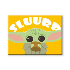 The Mandalorian - The Child Sluurp Flat Magnet - Sweets and Geeks