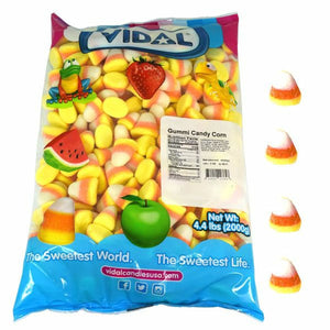 Vidal Gummi Candy Corn4.4lb - Sweets and Geeks