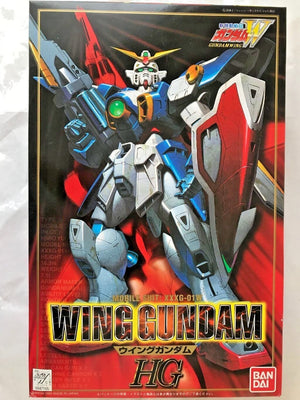 Gundam W Series HG# 1 Wing Gundam 1/100 Scale Plastic Model Bandai - Sweets and Geeks