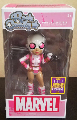 Funko Rock Candy: Marvel - Gwenpool (2017 Summer Convention) Vinyl Collectible - Sweets and Geeks