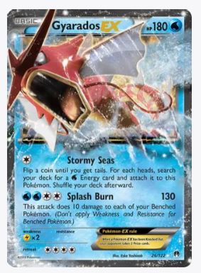 Gyarados EX XY - BREAKpoint # 26/122 - Sweets and Geeks